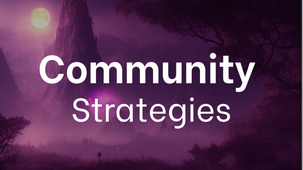 Community Strategies